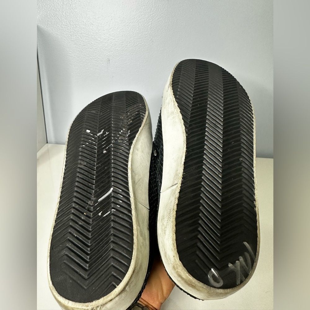 Zadig & Voltaire Python Leather Low Sneakers Sz 4… - image 5